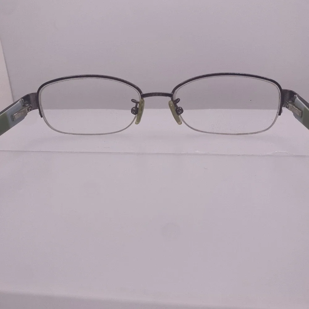 Coach Eyeglasses Women FRAME ONLY HC5004 Bettie Half Rim 51-16-135 Purple 880